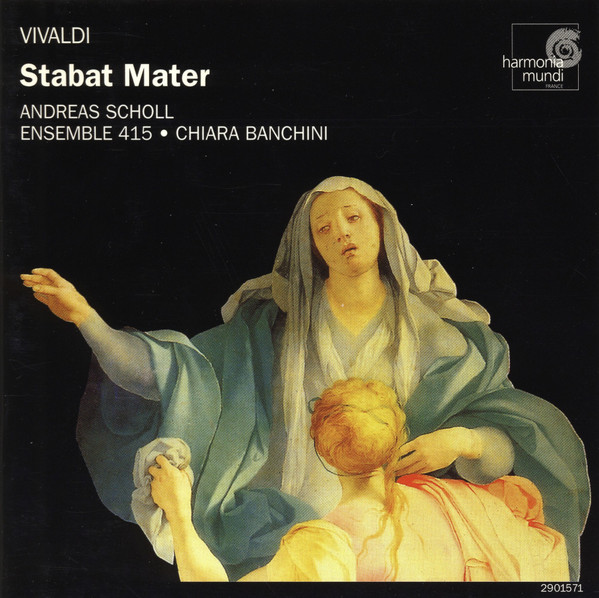 Antonio Vivaldi - Andreas Scholl, Ensemble 415, Chiara Banchini - Stabat Mater (CD, RE) (Near Mint (NM or M-)) - Image 3
