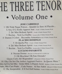 Alternative view of José Carreras, Luciano Pavarotti, Placido Domingo - The Three Tenors (4xCD, Comp) (Near Mint (NM or M-))