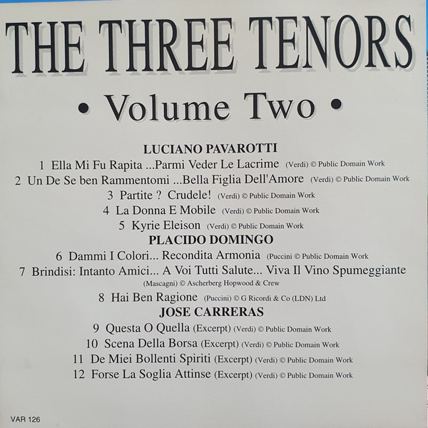 José Carreras, Luciano Pavarotti, Placido Domingo - The Three Tenors (4xCD, Comp) (Near Mint (NM or M-)) - Image 5
