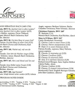 Alternative view of Johann Sebastian Bach - Great Composers (CD, Comp) (Near Mint (NM or M-))