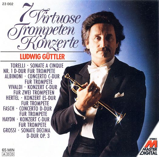 Ludwig Güttler - 7 Virtuose Trompeten Konzerte (CD, Comp) (Near Mint (NM or M-))