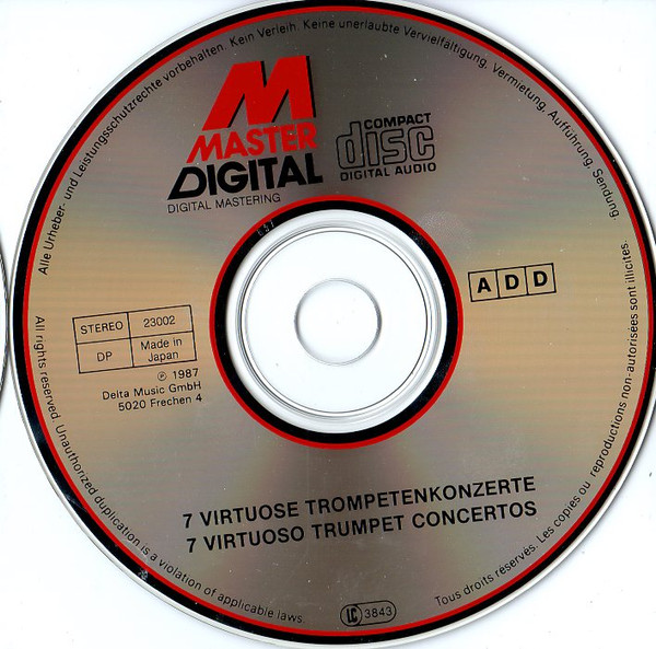 Ludwig Güttler - 7 Virtuose Trompeten Konzerte (CD, Comp) (Near Mint (NM or M-)) - Image 3