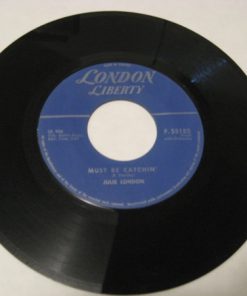 Julie London - Must Be Catchin' (7", Single) (Very Good Plus (VG+))