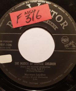 Norman Leyden And His Orchestra - The March Of Siamese Children (7", Single) (Very Good Plus (VG+))