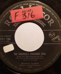 Alternative view of Norman Leyden And His Orchestra - The March Of Siamese Children (7", Single) (Very Good Plus (VG+))