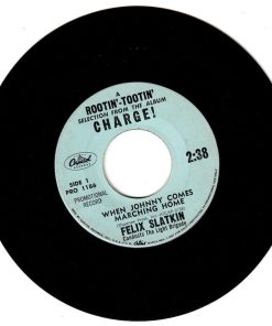Alternative view of Felix Slatkin - When Johnny Comes Marching Home (7", Single, Promo) (Very Good Plus (VG+))