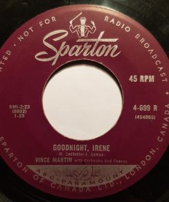 Vince Martin - Goodnight, Irene (7", Single) (Very Good Plus (VG+))