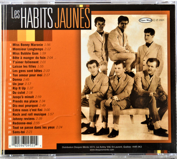 Les Habits Jaunes - Les Habits Jaunes 1964-1969 (CD, Comp, RM) (Mint (M)) - Image 5