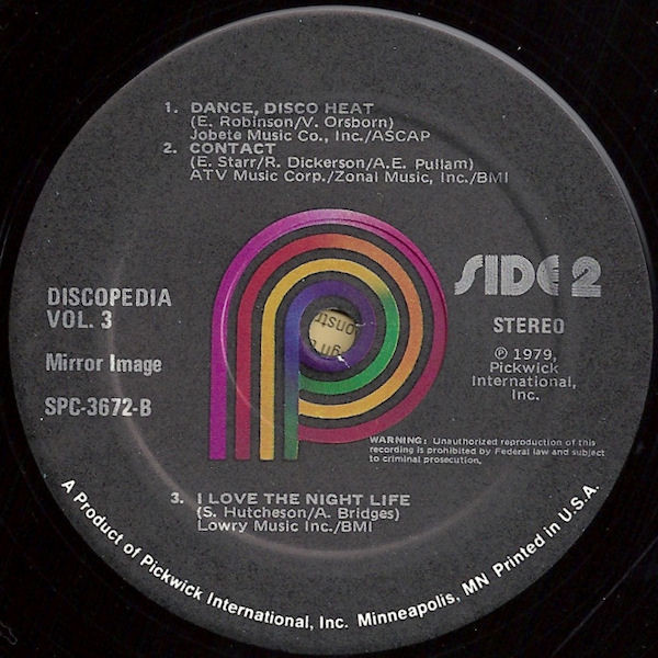 Mirror Image (4) - Discopedia Vol.3 (LP, Album, P/Mixed) (Mint (M)) - Image 4