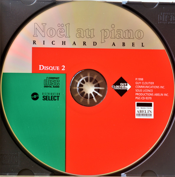 Richard Abel - Les Grands Succès / Noël Au Piano (2xCD, Album) (Near Mint (NM or M-)) - Image 4