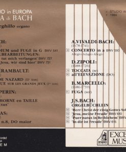 Alternative view of Johann Sebastian Bach, Louis-Nicolas Clérambault, François Couperin, Carlos Seixas, Domenico Zipoli, Benedetto Marcello, Cesare Teghillo - L'Organo In Europa - L'Epoca Di Bach (CD, Comp) (Near Mint (NM or M-))