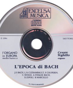 Johann Sebastian Bach, Louis-Nicolas Clérambault, François Couperin, Carlos Seixas, Domenico Zipoli, Benedetto Marcello, Cesare Teghillo - L'Organo In Europa - L'Epoca Di Bach (CD, Comp) (Near Mint (NM or M-)) - Image 3