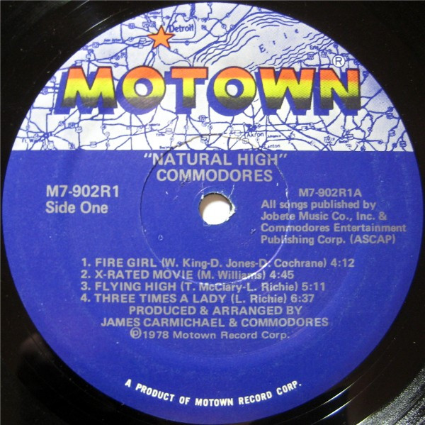 Commodores - Natural High (LP, Album) (Mint (M)) - Image 3