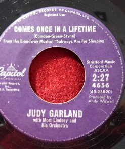 Judy Garland - Comes Once In A Lifetime (7") (Very Good Plus (VG+))