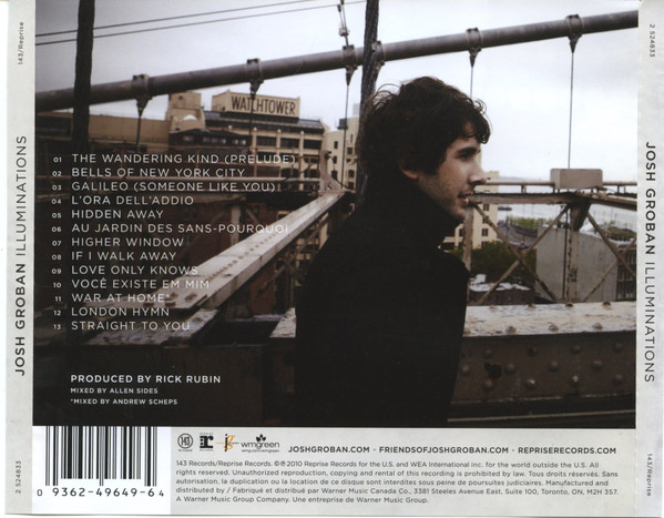 Josh Groban - Illuminations (CD, Album) (Mint (M)) - Image 2