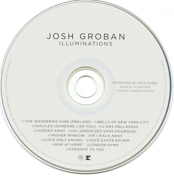 Josh Groban - Illuminations (CD, Album) (Mint (M)) - Image 3