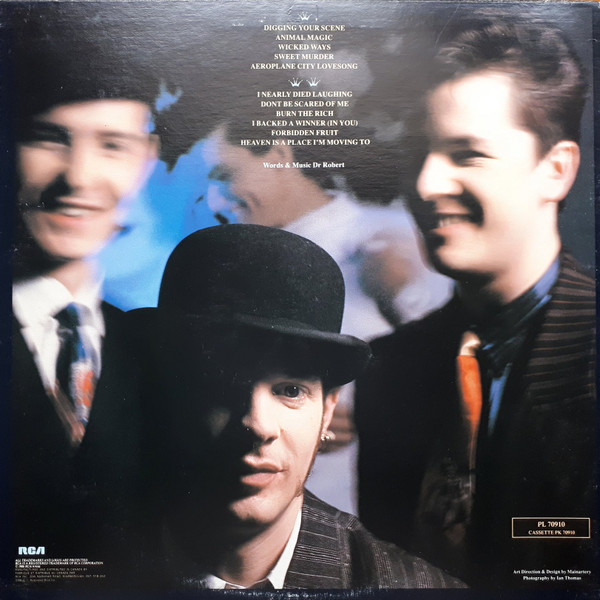 The Blow Monkeys - Animal Magic (LP, Album) (Mint (M)) - Image 2