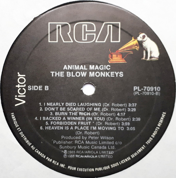 The Blow Monkeys - Animal Magic (LP, Album) (Mint (M)) - Image 4