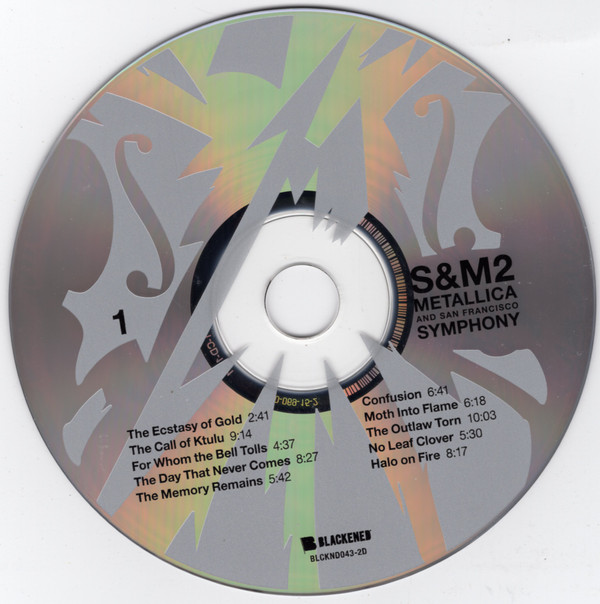 Metallica & San Francisco Symphony - S&M2 (2xCD, Album + DVD-V, NTSC + Dig) (Mint (M)) - Image 3