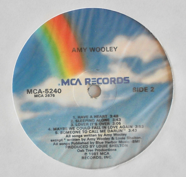 Amy Wooley - Amy Wooley (LP, Album, Glo) (Mint (M)) - Image 4