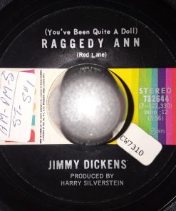 Little Jimmy Dickens - (You've Been Quite A Doll) Raggedy Ann (7", Single) (Very Good Plus (VG+))