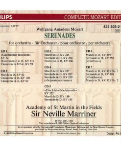 Alternative view of Wolfgang Amadeus Mozart - Serenades, For Orchestra (7xCD, Comp + Box, Sli) (Near Mint (NM or M-))