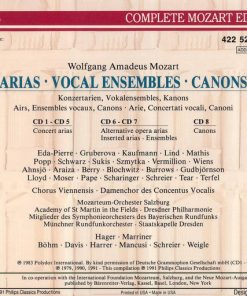 Alternative view of Wolfgang Amadeus Mozart - Arias • Vocal Ensembles • Canons (8xCD, Comp + Box, Sli) (Near Mint (NM or M-))
