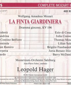 Alternative view of Wolfgang Amadeus Mozart - La Finta Giardiniera (3xCD, Album, RE + Box, Sli) (Near Mint (NM or M-))