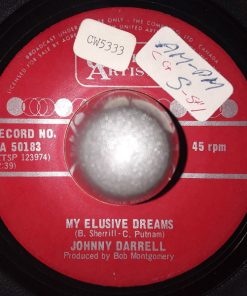 Johnny Darrell - My Elusive Dreams (7", Single) (Very Good Plus (VG+))