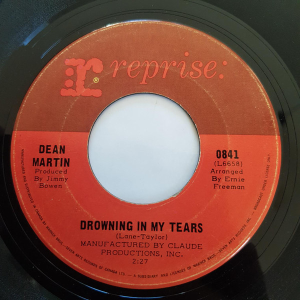 Dean Martin - I Take A Lot Of Pride In What I Am (7", Single) (Very Good Plus (VG+)) - Image 2