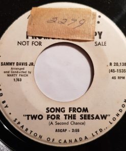 Alternative view of Sammy Davis Jr. - As Long As She Needs Me (7", Promo) (Very Good Plus (VG+))