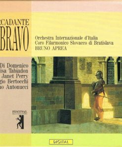 Giuseppe Saverio Mercadante - Dino Di Domenico, Adelisa Tabiadon, Janet Perry, Sergio Bertocchi, Stefano Antonucci, Orchestra Internazionale d'Italia, Slovak Philharmonic Chorus, Bruno Aprea - Il Bravo (3xCD, Album) (Near Mint (NM or M-))