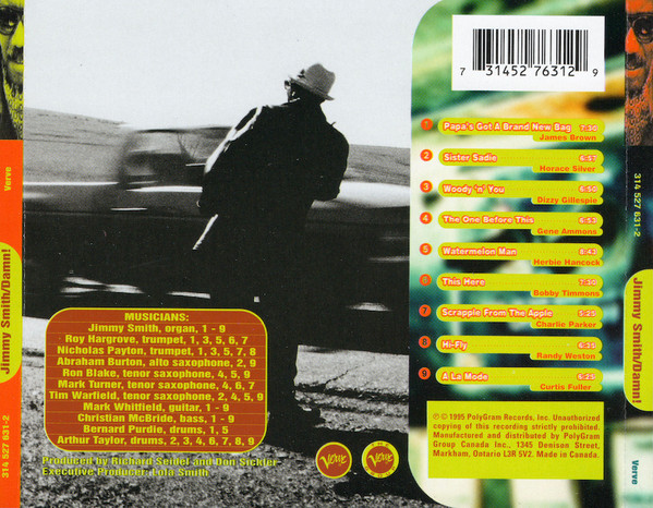 Jimmy Smith - Damn! (CD, Album) (Near Mint (NM or M-)) - Image 2