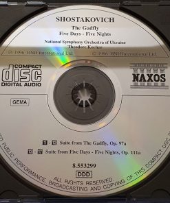 Dmitri Shostakovich, National Symphony Orchestra Of Ukraine, Theodore Kuchar - The Gadfly / Five Days - Five Nights (CD, Album) (Near Mint (NM or M-)) - Image 3