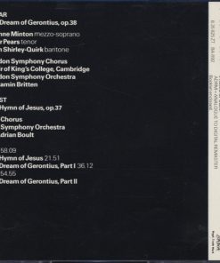 Alternative view of Sir Edward Elgar, Benjamin Britten, Gustav Holst, Sir Adrian Boult - The Dream Of Gerontius / The Hymn Of Jesus (2xCD, Album, Comp, RM) (Near Mint (NM or M-))
