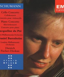 Robert Schumann, Jacqueline Du Pré, New Philharmonia Orchestra, Daniel Barenboim, London Philharmonic Orchestra, Dietrich Fischer-Dieskau - Cello Concerto / Piano Concerto (CD, Comp, RM) (Near Mint (NM or M-))