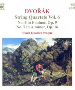 Antonín Dvořák, Vlach Quartet Prague - String Quartets Vol. 6 (No. 5 In F Minor, Op. 9 / No. 7 In A Minor, Op. 16) (CD, Album) (Near Mint (NM or M-))
