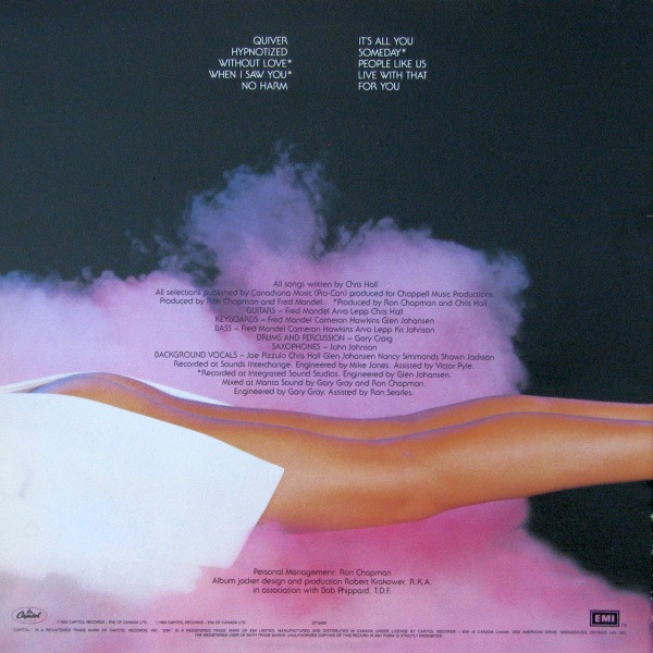 Chris Hall (5) - Hypnotized (LP, Album) (Mint (M)) - Image 2