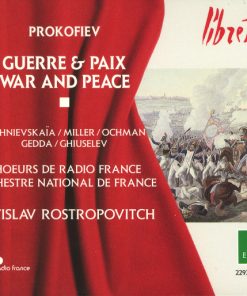 Sergei Prokofiev, Galina Vishnevskaya / Lajos Miller / Wiesław Ochman / Nicolai Gedda / Nicola Ghiuselev, Chœur de Radio France, Orchestre National De France, Mstislav Rostropovich - Guerre & Paix = War And Peace (4xCD, Album, RE, Sli) (Near Mint (NM or M-))