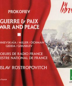 Sergei Prokofiev, Galina Vishnevskaya / Lajos Miller / Wiesław Ochman / Nicolai Gedda / Nicola Ghiuselev, Chœur de Radio France, Orchestre National De France, Mstislav Rostropovich - Guerre & Paix = War And Peace (4xCD, Album, RE, Sli) (Near Mint (NM or M-)) - Image 5