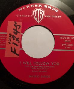 Alternative view of Saverio Saridis - Be Anything (But Be Mine) (7", Single) (Very Good Plus (VG+))