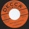 Les Cunningham (2) - I Never Had It So Good (7", Promo) (Very Good (VG))
