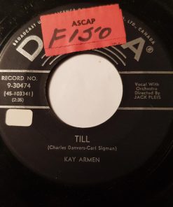 Alternative view of Kay Armen - Ha! Ha! Ha! / Till (7", Single) (Fair (F))