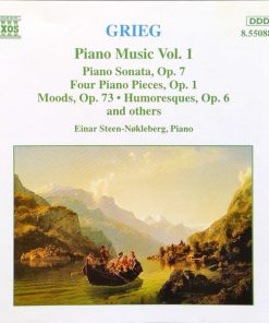 Edvard Grieg - Einar Steen-Nøkleberg - Piano Music Vol. 1 (CD, Album) (Near Mint (NM or M-))