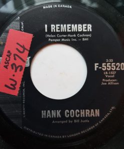 Alternative view of Hank Cochran - Private John Q (7", Single) (Very Good (VG))