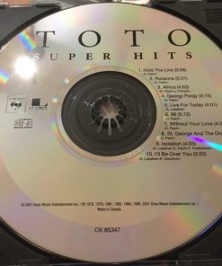 Alternative view of Toto - Super Hits (CD, Comp) (Mint (M))