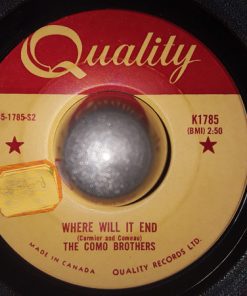 Alternative view of The Como Brothers - Lovesick And Sorrow (7", Single) (Very Good Plus (VG+))