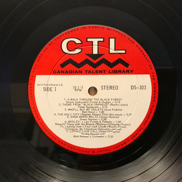 Various - Canadian Talent At Work (LP, Transcription) (Mint (M)) - Image 3