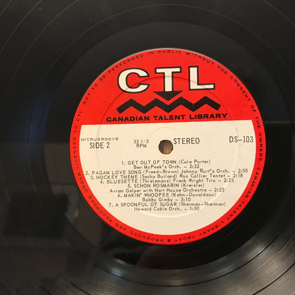 Various - Canadian Talent At Work (LP, Transcription) (Mint (M)) - Image 4