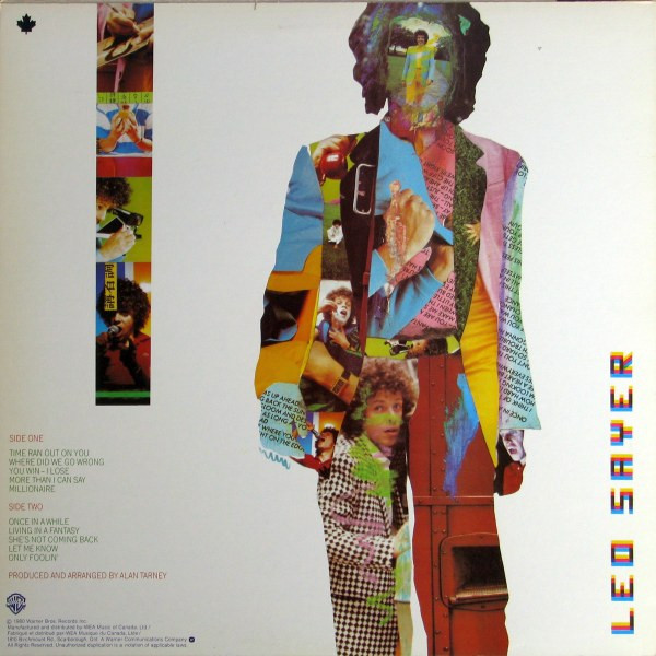 Leo Sayer - Living In A Fantasy (LP, Album) (Mint (M)) - Image 2